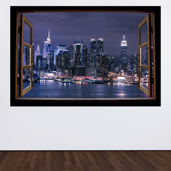 Vinilo Adhesivo Decorativo trampantojo 3D - Nueva York
