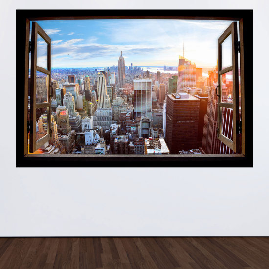 Vinilo Adhesivo Decorativo trampantojo 3D - Nueva York