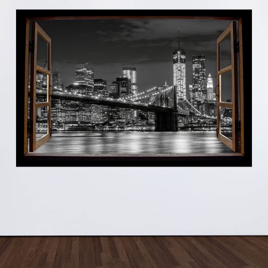Vinilo Adhesivo Decorativo trampantojo 3D - Nueva York