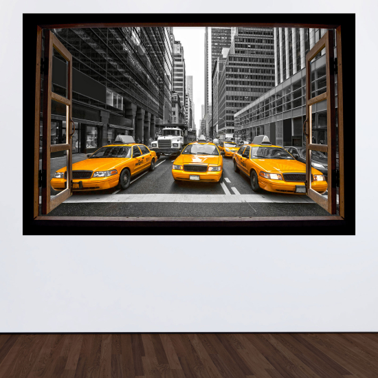 Vinilo Adhesivo Decorativo trampantojo 3D - Nueva York