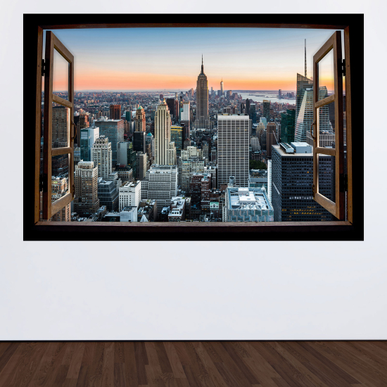 Vinilo Adhesivo Decorativo trampantojo 3D - Nueva York