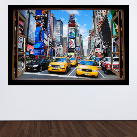 Vinilo Adhesivo Decorativo trampantojo 3D - Nueva York