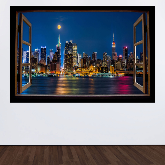 Vinilo Adhesivo Decorativo trampantojo 3D - Nueva York