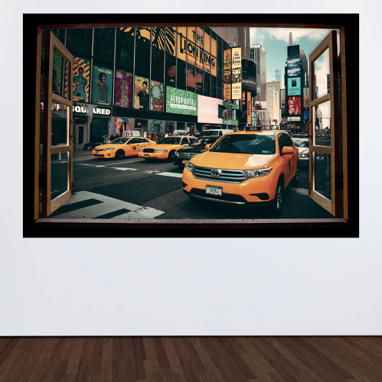 Vinilo Adhesivo Decorativo trampantojo 3D - Nueva York