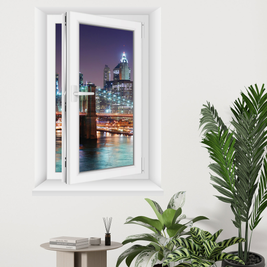 Vinilo Adhesivo Decorativo trampantojo 3D - Nueva York