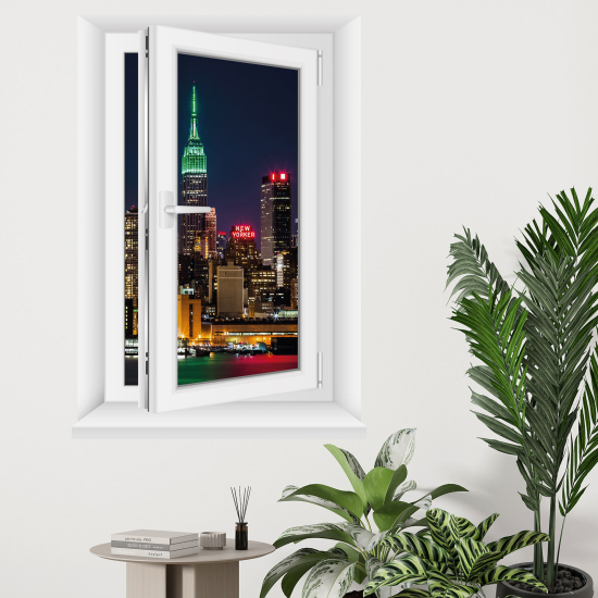 Vinilo Adhesivo Decorativo trampantojo 3D - Nueva York
