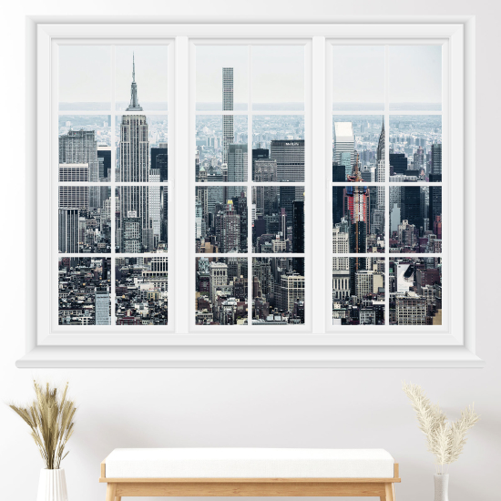 Vinilo Adhesivo Decorativo trampantojo 3D - Nueva York