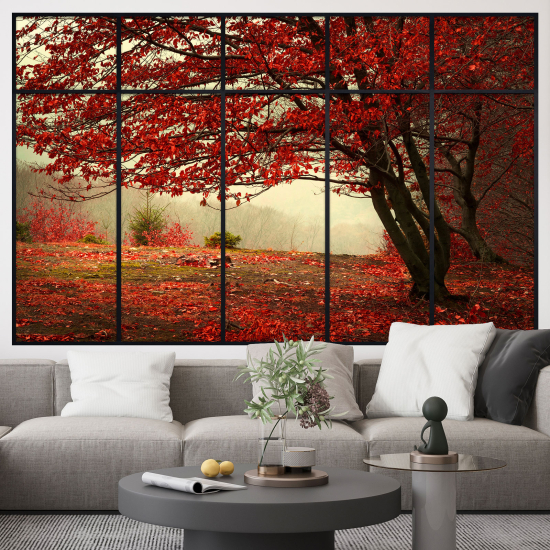 Vinilo Adhesivo Decorativo trampantojo 3D - Otoño