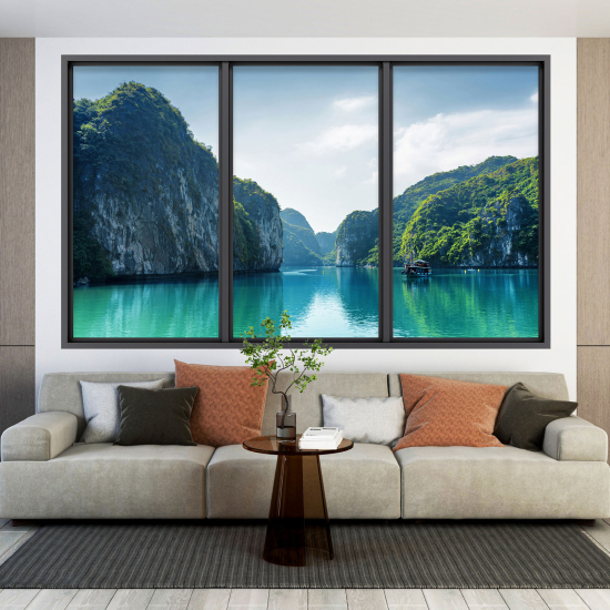 Vinilo Adhesivo Decorativo trampantojo 3D - Paisaje