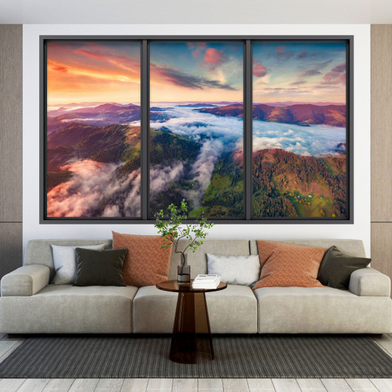 Vinilo Adhesivo Decorativo trampantojo 3D - Paisaje