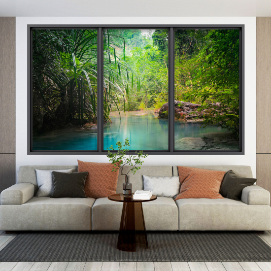 Vinilo Adhesivo Decorativo trampantojo 3D - Paisaje