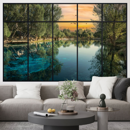 Vinilo Adhesivo Decorativo trampantojo 3D - Paisaje