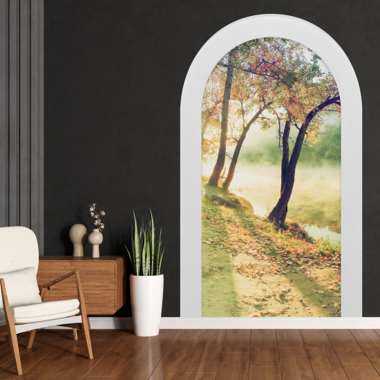 Vinilo Adhesivo Decorativo trampantojo 3D - Paisaje