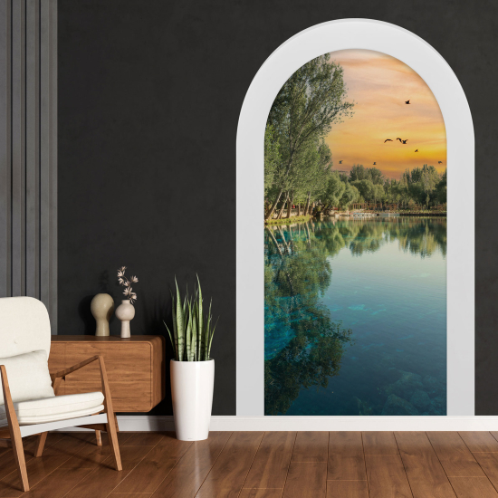 Vinilo Adhesivo Decorativo trampantojo 3D - Paisaje