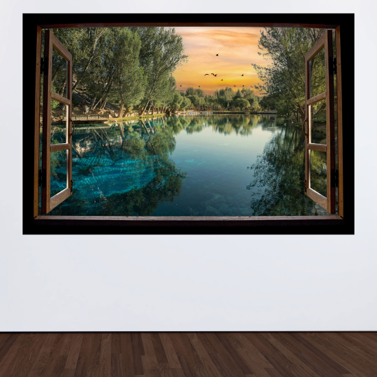 Vinilo Adhesivo Decorativo trampantojo 3D - Paisaje