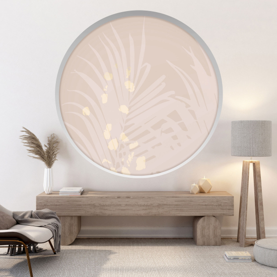 Vinilo Adhesivo Decorativo trampantojo 3D - Palmeras