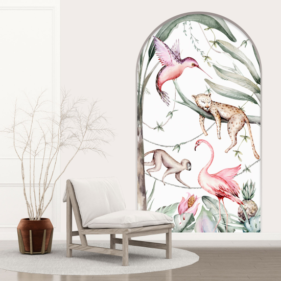 Vinilo Adhesivo Decorativo trampantojo 3D para niños - Infantil - Animales