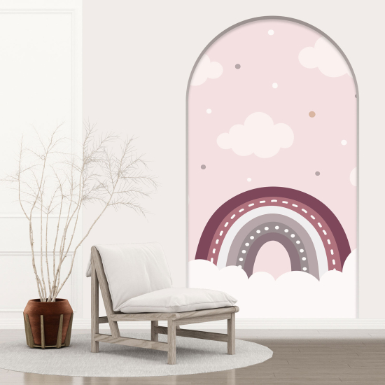 Vinilo Adhesivo Decorativo trampantojo 3D para niños - Infantil - Arcoíris