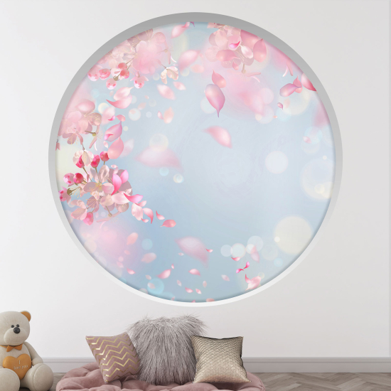 Vinilo Adhesivo Decorativo trampantojo 3D para niños - Infantil - Flores