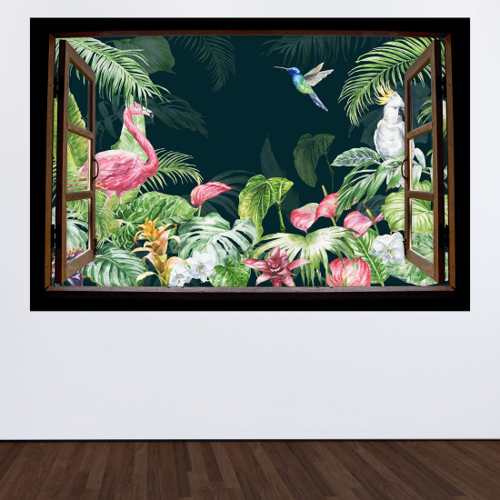 Vinilo Adhesivo Decorativo trampantojo 3D para niños - Infantil - Jungla