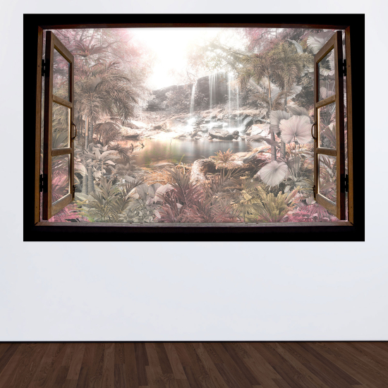 Vinilo Adhesivo Decorativo trampantojo 3D para niños - Infantil - Jungla