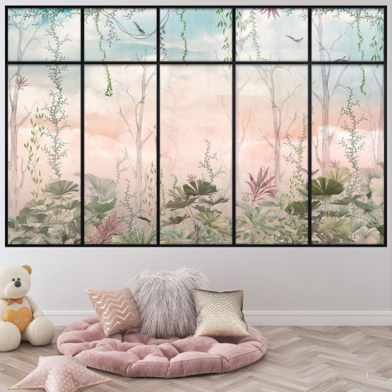 Vinilo Adhesivo Decorativo trampantojo 3D para niños - Infantil - Paisaje