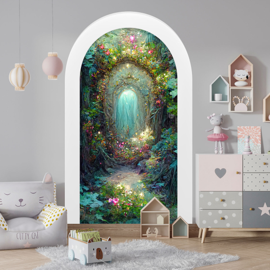 Vinilo Adhesivo Decorativo trampantojo 3D para niños - Infantil - Pasaje mágico