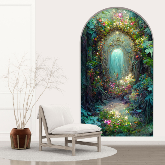 Vinilo Adhesivo Decorativo trampantojo 3D para niños - Infantil - Portal Mágico