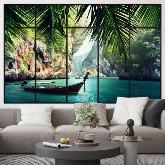 Vinilo Adhesivo Decorativo trampantojo 3D - Paradisíaco