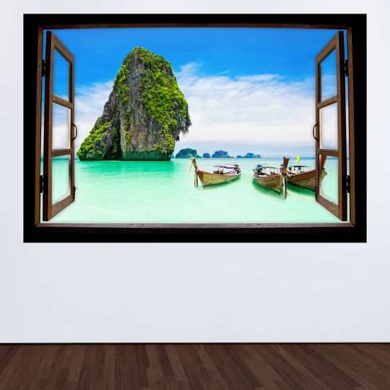 Vinilo Adhesivo Decorativo trampantojo 3D - Paradisíaco