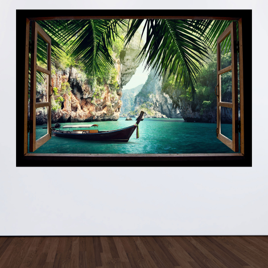 Vinilo Adhesivo Decorativo trampantojo 3D - Paradisíaco