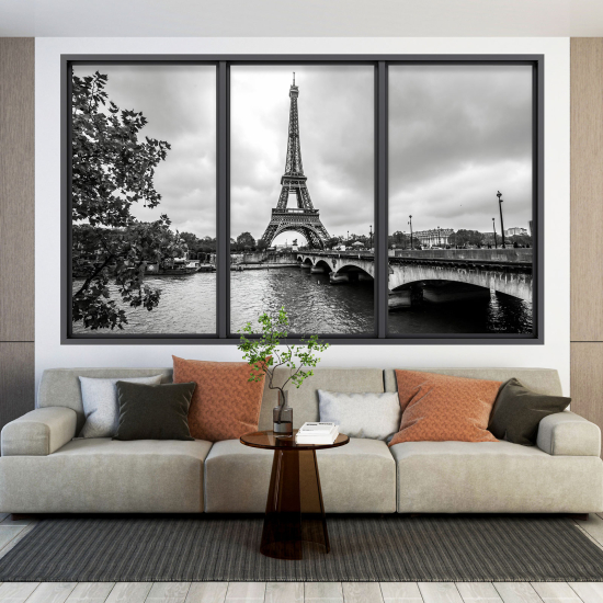 Vinilo Adhesivo Decorativo trampantojo 3D - París