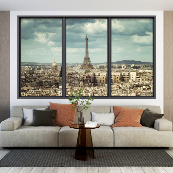 Vinilo Adhesivo Decorativo trampantojo 3D - París