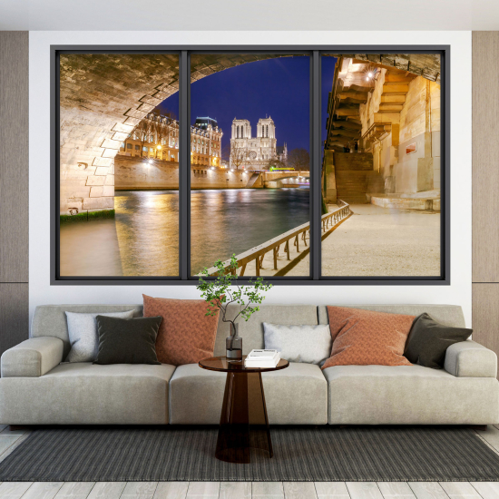 Vinilo Adhesivo Decorativo trampantojo 3D - París