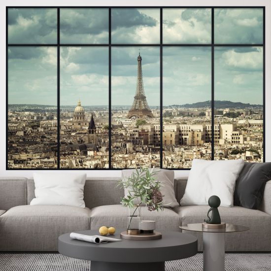 Vinilo Adhesivo Decorativo trampantojo 3D - París