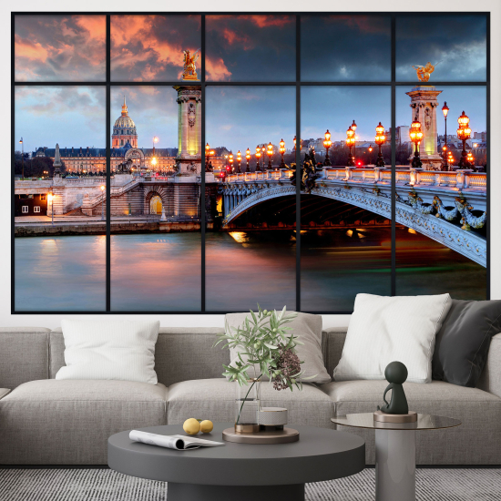 Vinilo Adhesivo Decorativo trampantojo 3D - París