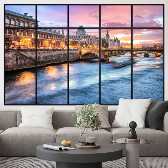 Vinilo Adhesivo Decorativo trampantojo 3D - París