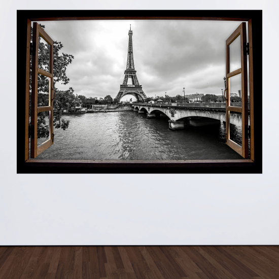 Vinilo Adhesivo Decorativo trampantojo 3D - París
