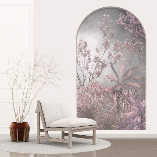 Vinilo Adhesivo Decorativo trampantojo 3D - Plantas Silvestres