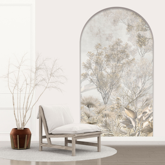 Vinilo Adhesivo Decorativo trampantojo 3D - Plantas Silvestres