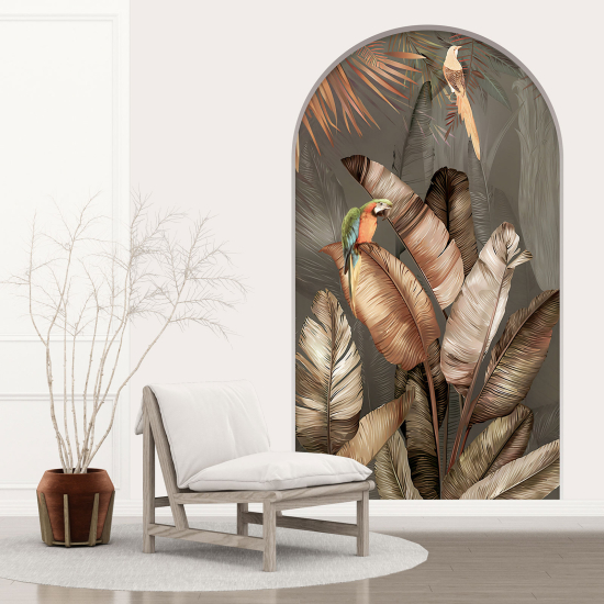 Vinilo Adhesivo Decorativo trampantojo 3D - Plantas Tropicales