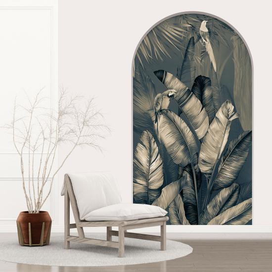 Vinilo Adhesivo Decorativo trampantojo 3D - Plantas Tropicales