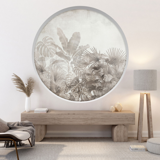 Vinilo Adhesivo Decorativo trampantojo 3D - Plantas Tropicales