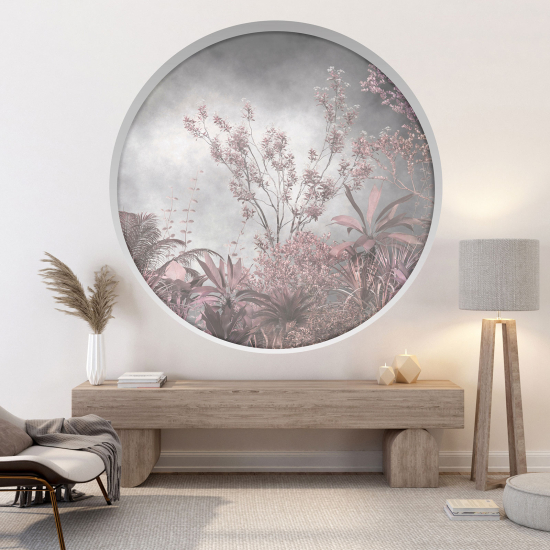 Vinilo Adhesivo Decorativo trampantojo 3D - Plantas tropicales