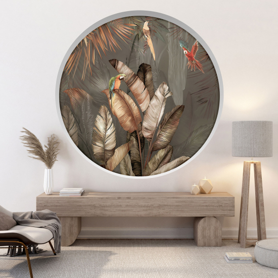 Vinilo Adhesivo Decorativo trampantojo 3D - Plantas Tropicales