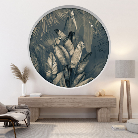 Vinilo Adhesivo Decorativo trampantojo 3D - Plantas Tropicales