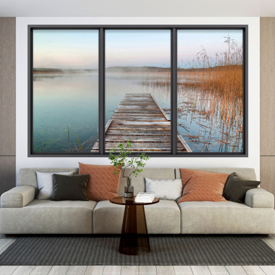 Vinilo Adhesivo Decorativo trampantojo 3D - Pontón