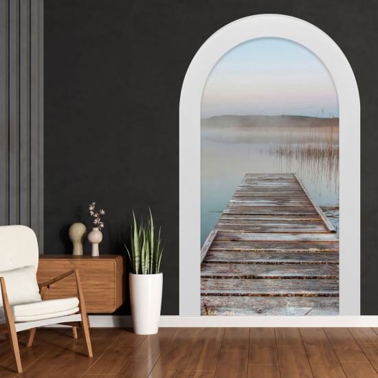 Vinilo Adhesivo Decorativo trampantojo 3D - Pontón
