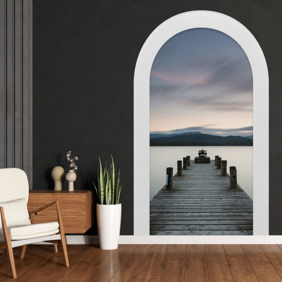 Vinilo Adhesivo Decorativo trampantojo 3D - Pontón