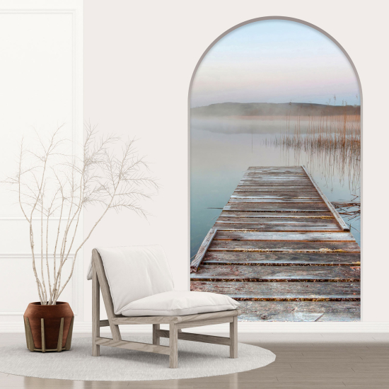 Vinilo Adhesivo Decorativo trampantojo 3D - Pontón
